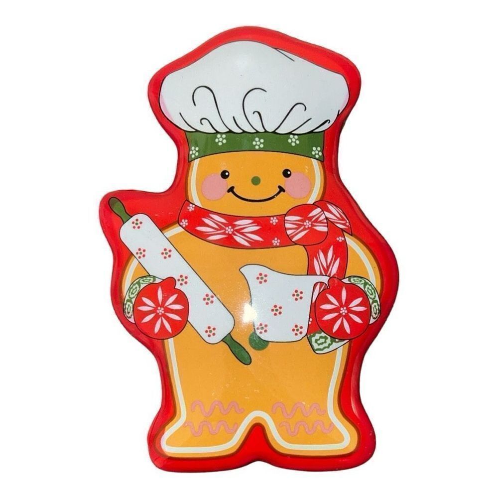 Temptations Bakeware Whimsical 8oz Ramekin Gingerbread Man Mini Loaf Candy Dish